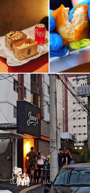 Comida em Java's Burger