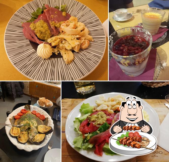 Cibo al Ristorante la Balena Ristopesce