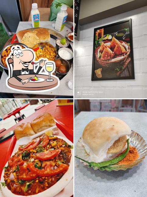 Meals at MMV Mumbaiya Misal & Vadapav SG Highway