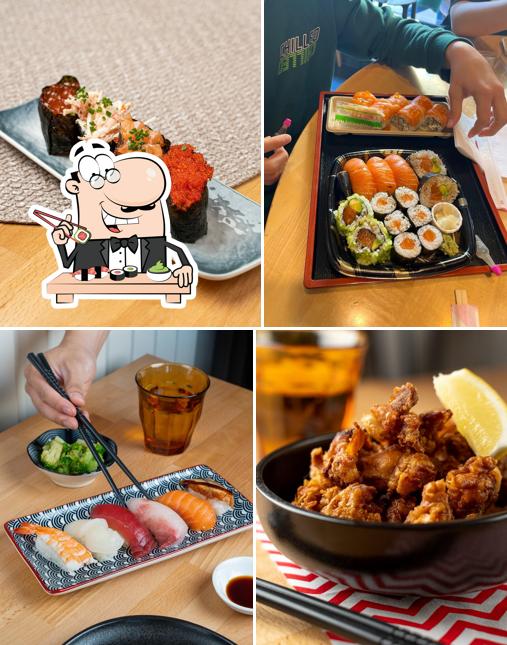 A Mikado, puoi provare il sushi