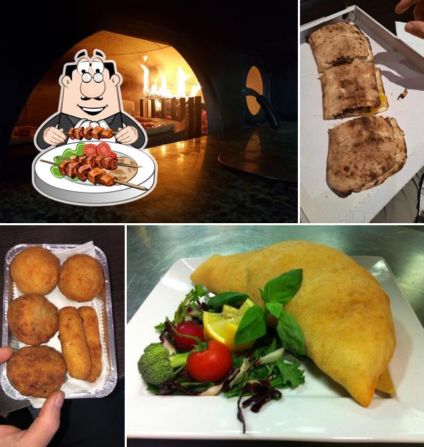Platti al Pizzeria Vesuvio