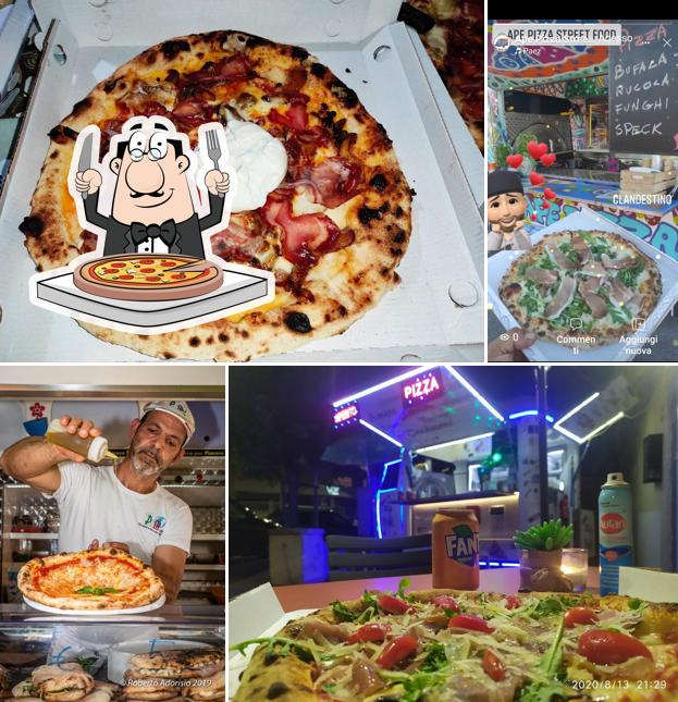 Prova una pizza a Ape Pizza & Patatruck