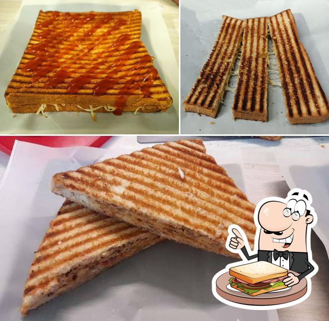 Grilled cheese sandwich at BREAD BITES - The Sandwich HUB