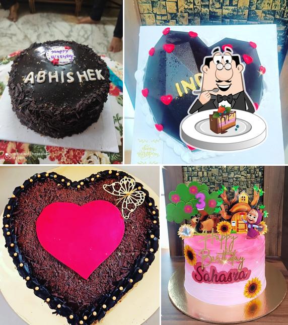 Chocolate cake at Bake My Cake Nellore