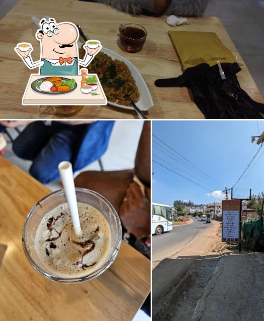 Take a look at the picture displaying food and exterior at CAFE COZY CUP
