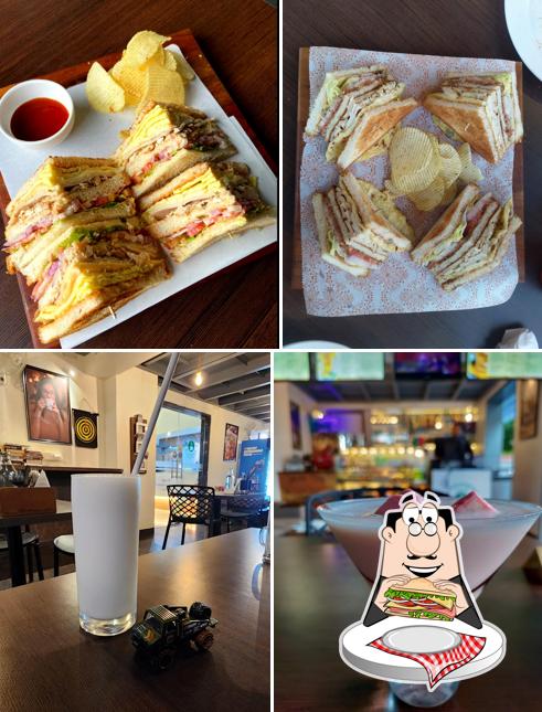 Club sandwich at Café Robusta Porvorim