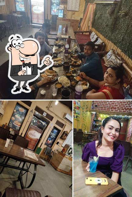 The interior of Dhaba Cafe