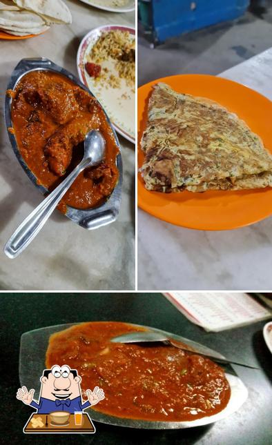 Food at Kamal's Punjabi Dhaba