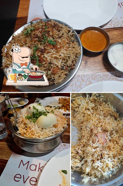 Fried rice at Kodi Kura Chitti Gaare, Nallagandla