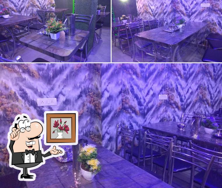 The interior of Mezbaan Bhopal