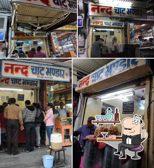 Check out how Nand Chat Bhandar looks inside