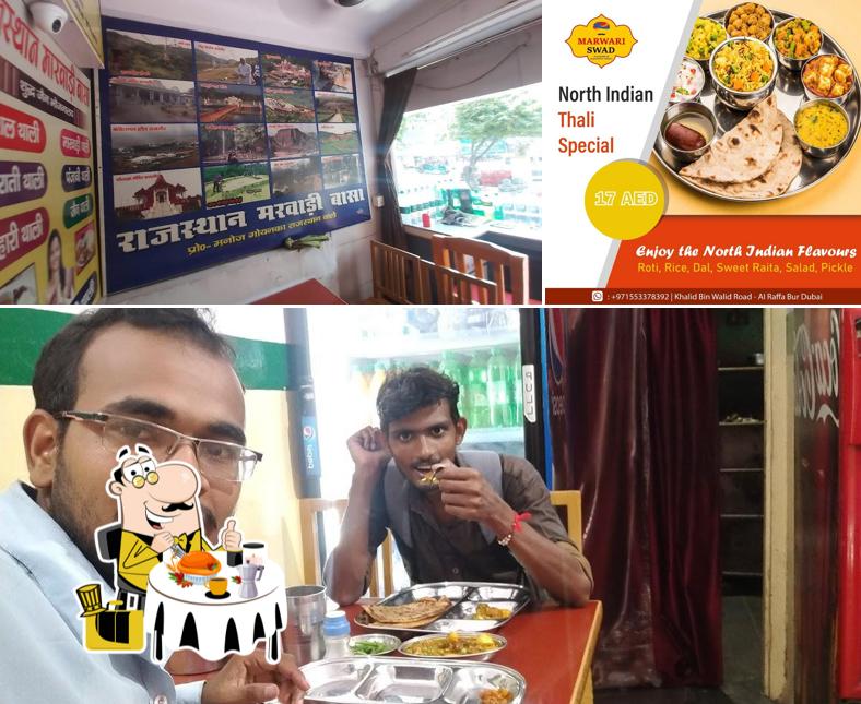 Meals at New Marwari Basa