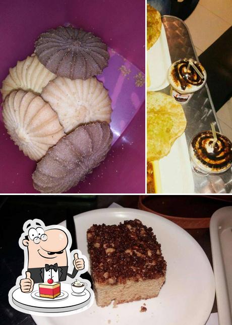 The Tea Junction offers a number of sweet dishes