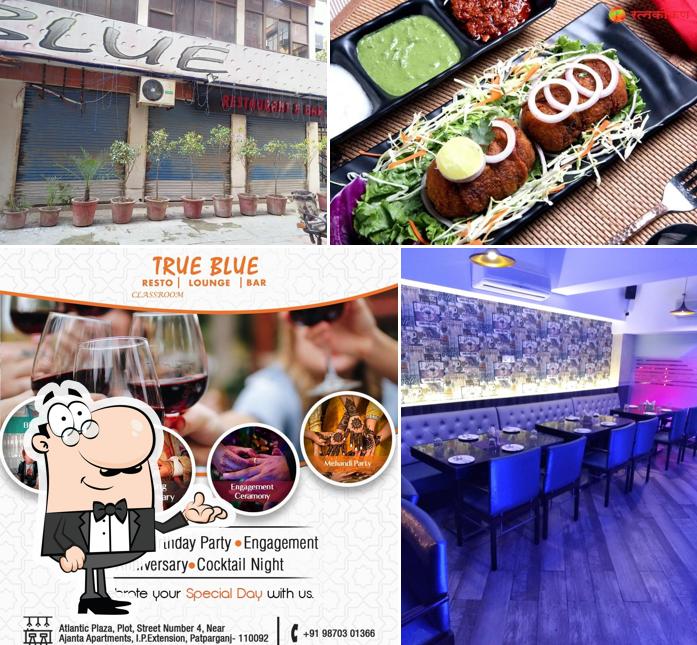 The interior of True Blue Resto Lounge Bar Class Room