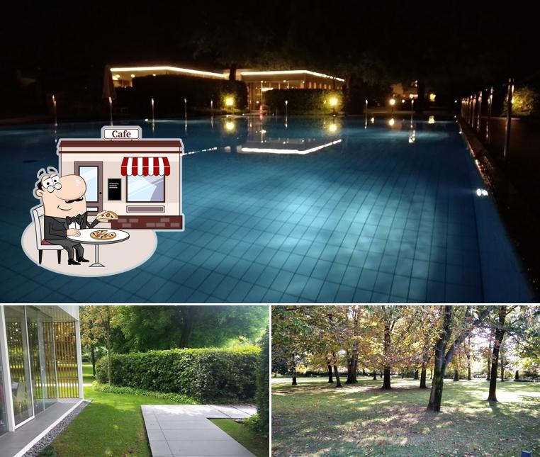 Goditi la vista dagli esterni di Villa Casino Vicini