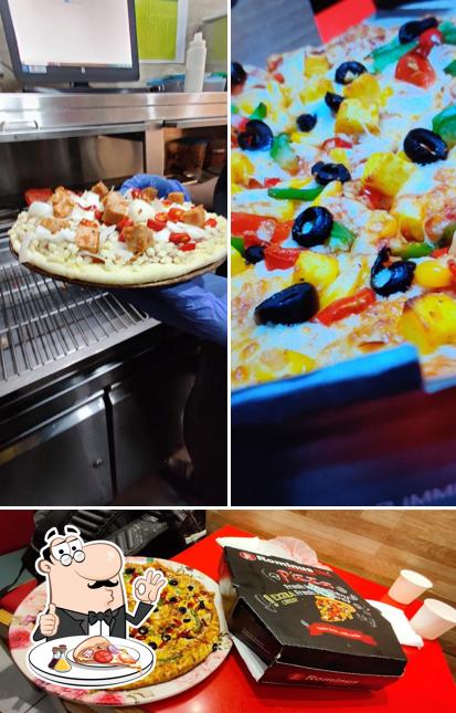 Order pizza at Rominus Pizza and Burger