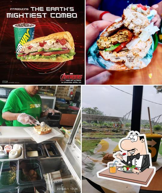 Food at Subway IIT Kharagpur