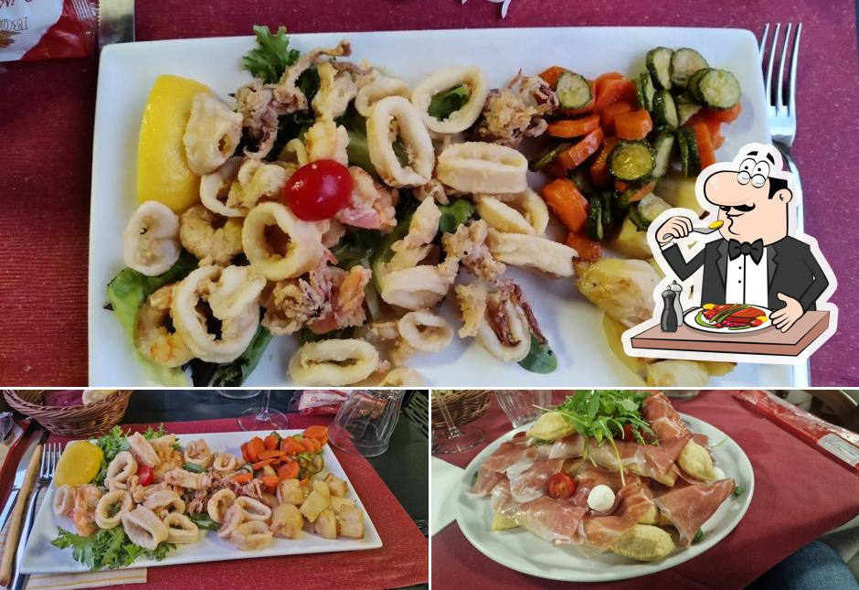 Platti al Trattoria della Vigna