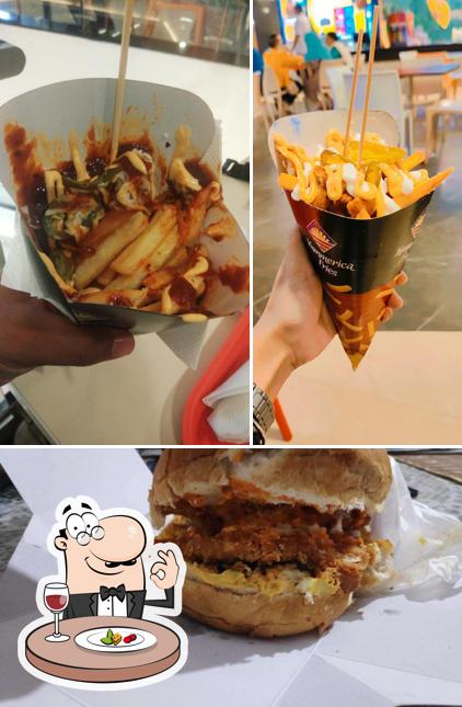 Food at Yummerica Fries