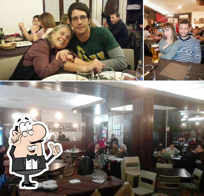 Gli interni di 7+ Nicolosi Ristorante Pizzeria