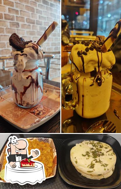Helly and chilly cafe mehsana provides a number of sweet dishes