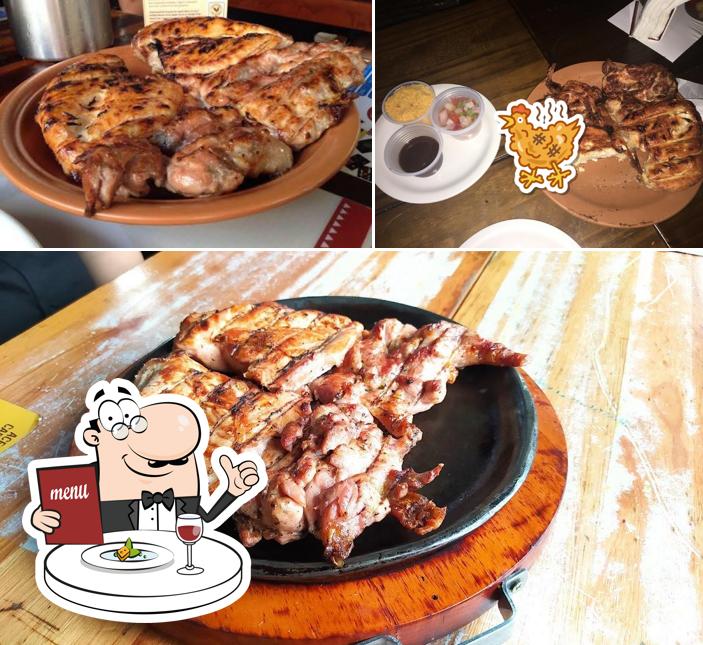 Costeletas de porco em Cantinho do Frango