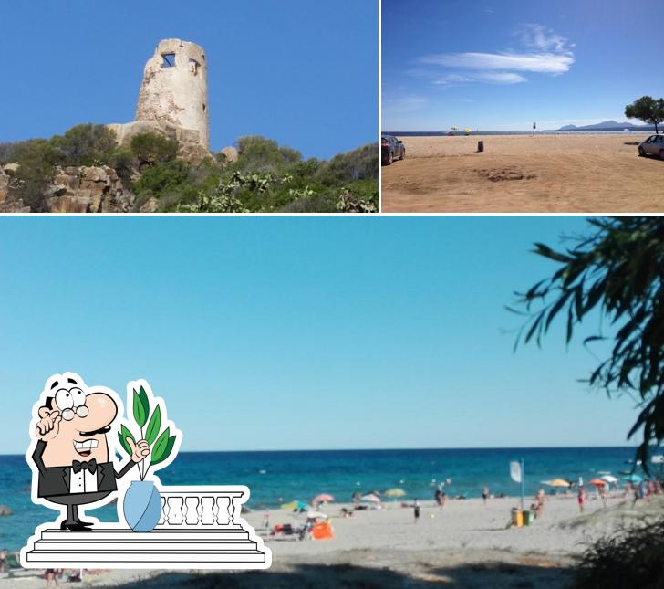 Gli esterni costituiscono una caratteristica importante di Beach Bar Babilonia