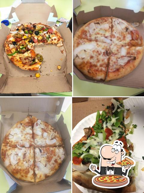 At Domino's Pizza Abrol Nagar, Nawanshahr, you can taste pizza