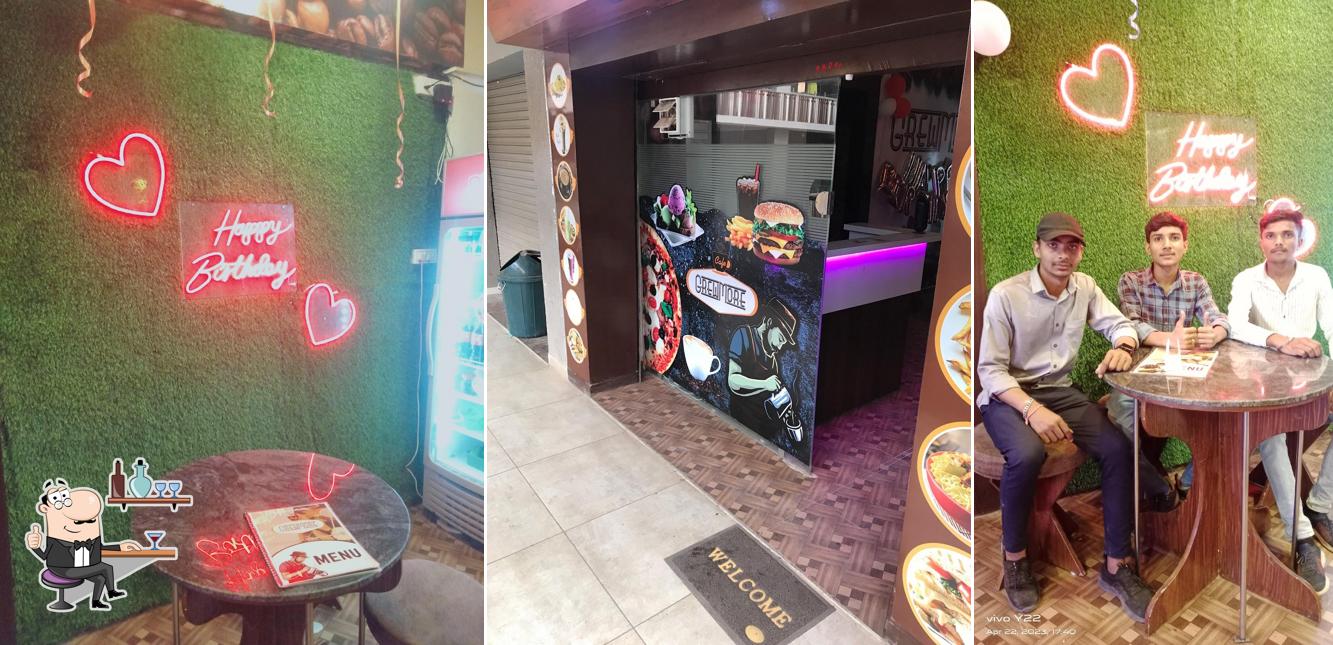 The interior of GrewMore Cafe
