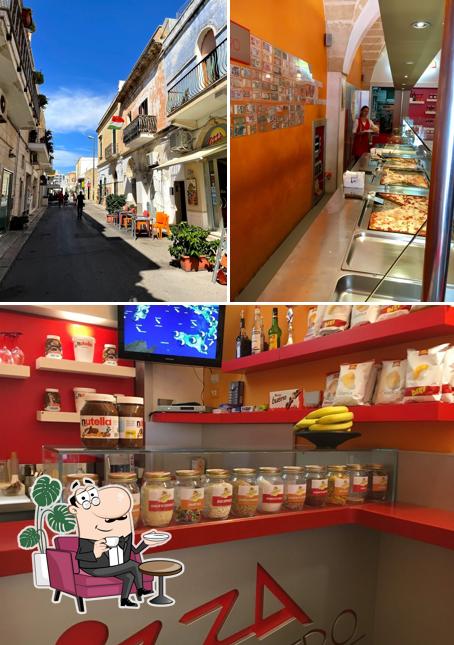 Gli interni di PizzaMetro Rosticceria