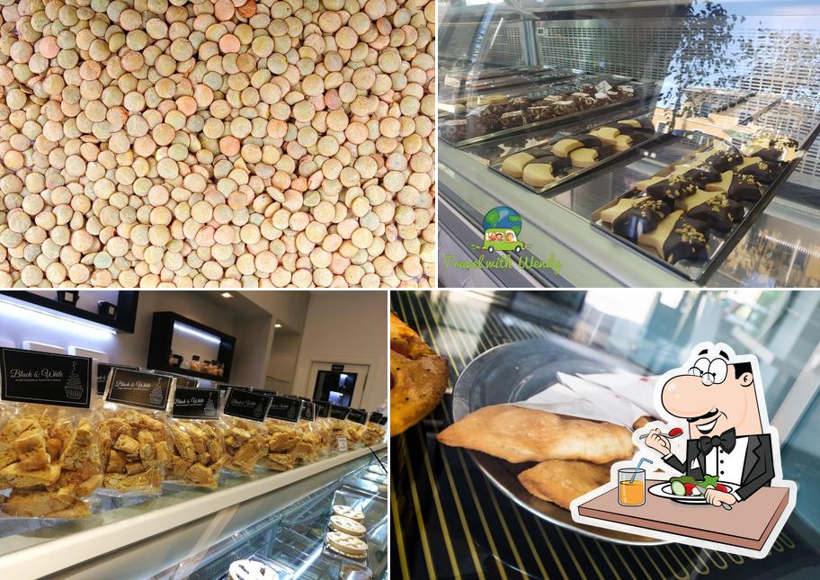 Cibo al Pasticceria caffetteria "Black and White"