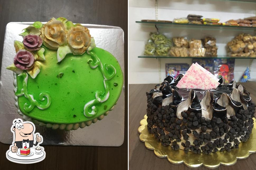 Baker's Street Bakery / fresh live cakes and decoration items serves a number of sweet dishes