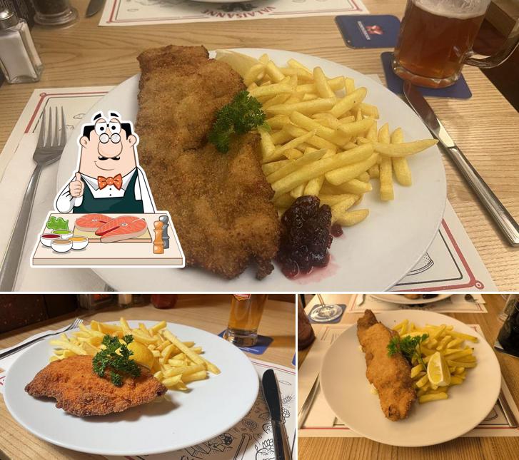 Fish and chips al Restaurant Brasserie Johanniter