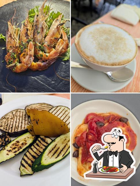 Cibo al Trattoria Corte Fiorina