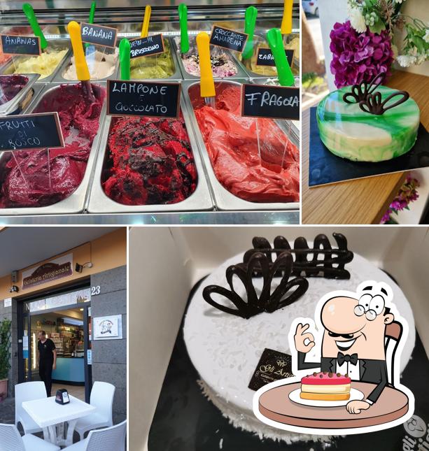 Cheesecake al Gelateria Artigianale "Gli Artisti"