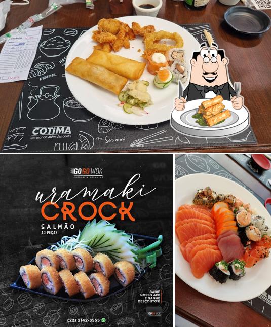 Rolinho primavera em Go Go Wok