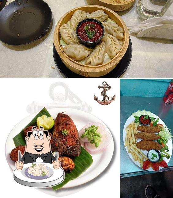 Dumplings at Hunger Harbour Cafe Kitchen