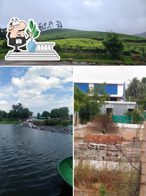 The exterior of Kumaran Mess (Karunaiappa)