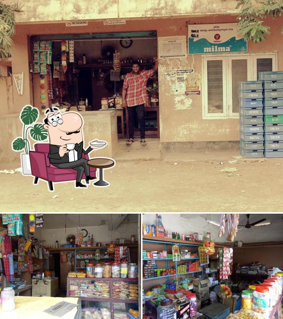 The interior of MILMABOOTH