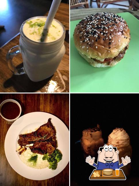 Clam chowder at Mac's Cafe