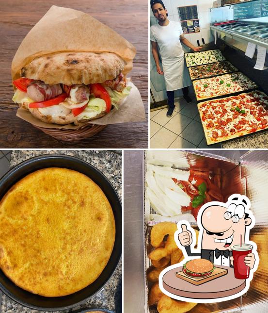 Prenditi un hamburger a Pizzeria Officina Salentina