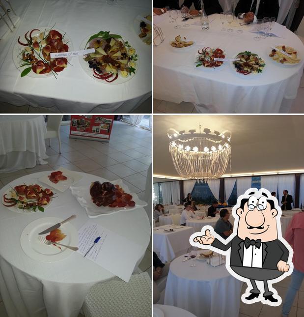 Ristorante Poggio del Sole si caratterizza per la interni e cibo