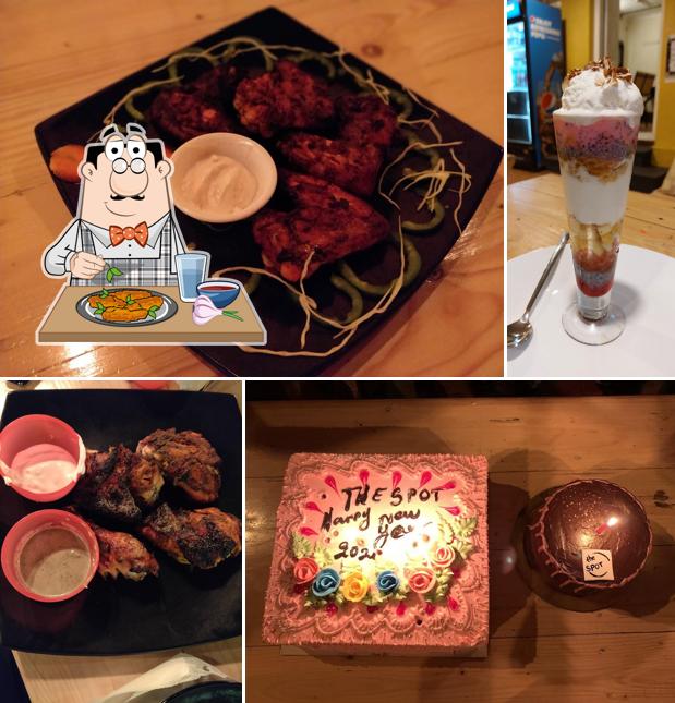 Chicken wings at The Spot for foodies