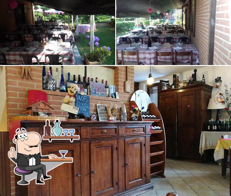 Dai un'occhiata agli interni di Trattoria La Roberta