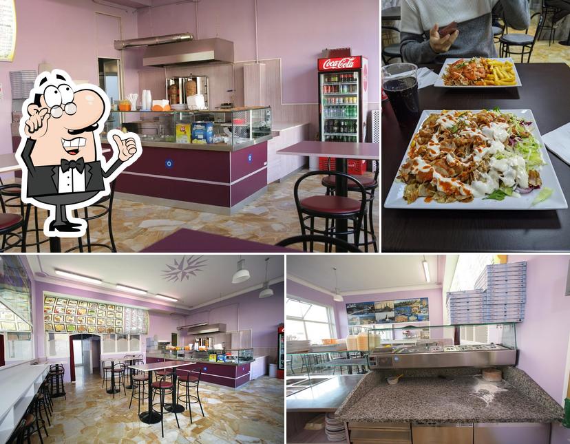 Gli interni di Turkish Kebap 2...pizza