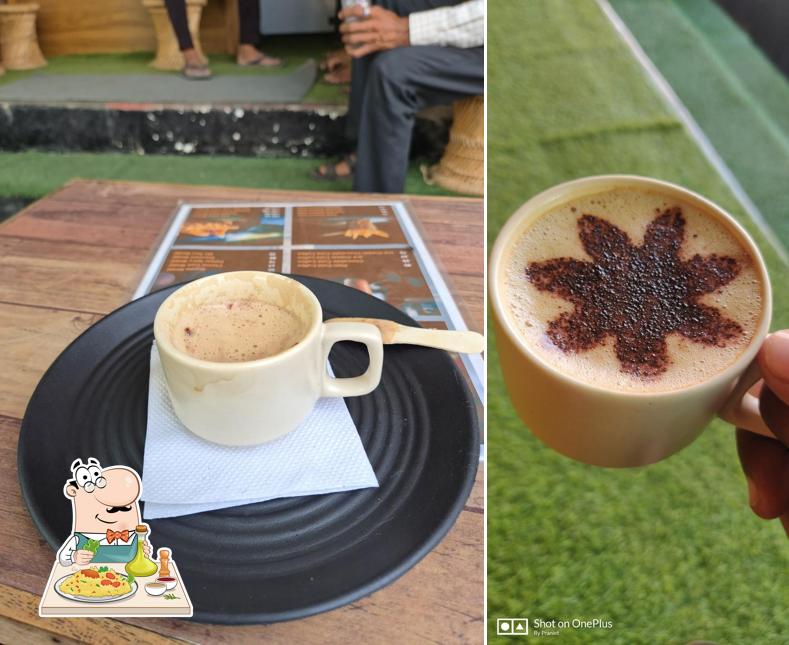 Creme brulee at The Prayas Chai Studio- Chai, Coffee, Maggi