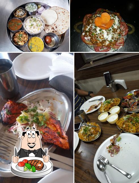 There’s a selection of dishes for meat lovers