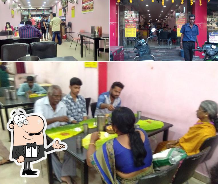 The interior of Bandhi Biryani