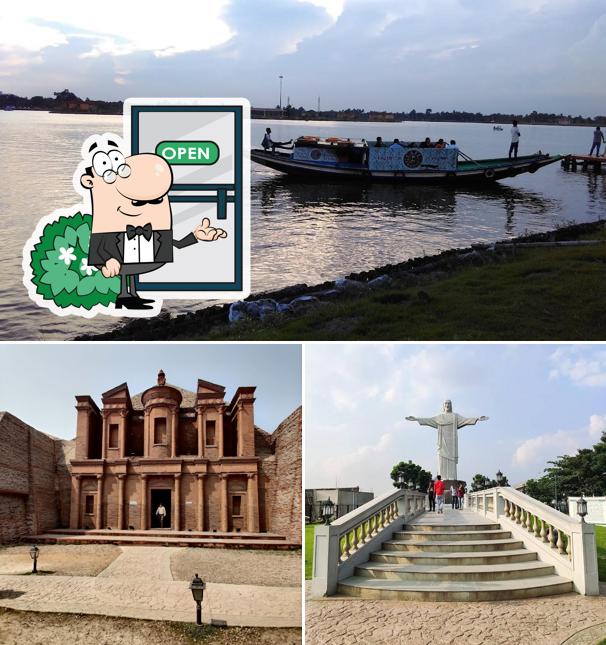 The exterior is an important feature of Eco Park