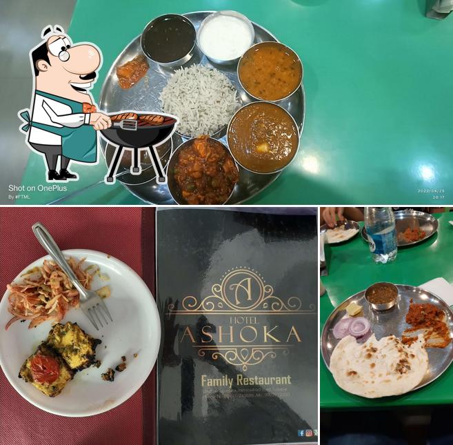 Get meat dishes at Hotel Ashoka Family Restaurant